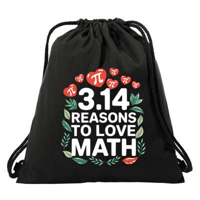 Happy Pi Day Math Teacher Mathematics Irrational Pi Symbol Gift Drawstring Bag