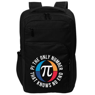 Happy Pi Day Math Teacher Mathematics Irrational Pi Symbol Gift Impact Tech Backpack