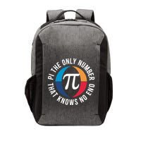 Happy Pi Day Math Teacher Mathematics Irrational Pi Symbol Gift Vector Backpack