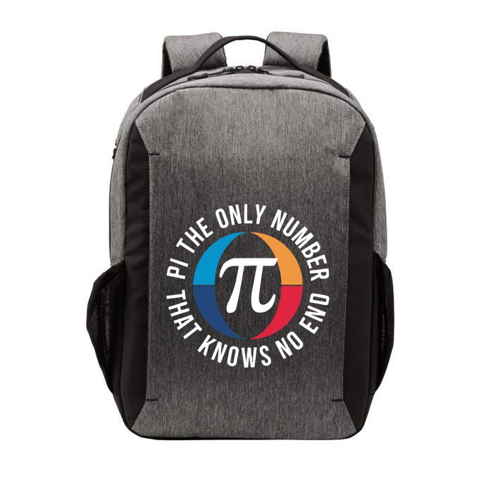 Happy Pi Day Math Teacher Mathematics Irrational Pi Symbol Gift Vector Backpack