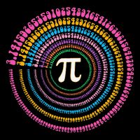 Happy Pi Day Funny Pi Day Spiral Pi Math Colorful Pi 3 Daily Commute Backpack