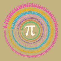 Happy Pi Day Funny Pi Day Spiral Pi Math Colorful Pi 3 Mousepad