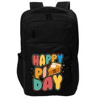 Happy Pi Day 3 14 Pie Slice March 14 Impact Tech Backpack