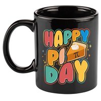 Happy Pi Day 3 14 Pie Slice March 14 11oz C Handle Ceramic Mug