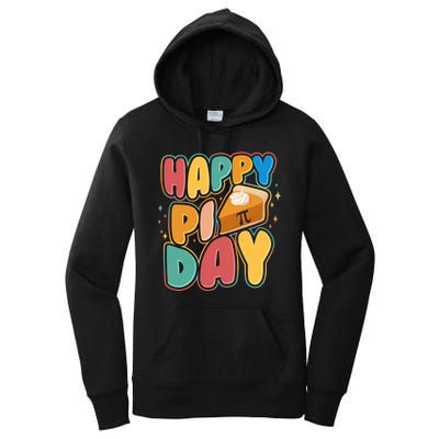Happy Pi Day 3 14 Pie Slice March 14 Women's Pullover Hoodie