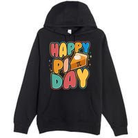 Happy Pi Day 3 14 Pie Slice March 14 Premium Pullover Hoodie