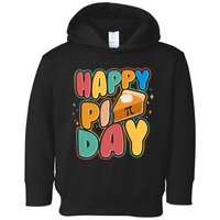 Happy Pi Day 3 14 Pie Slice March 14 Toddler Hoodie