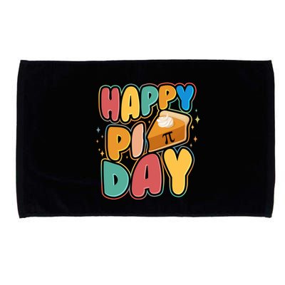 Happy Pi Day 3 14 Pie Slice March 14 Microfiber Hand Towel