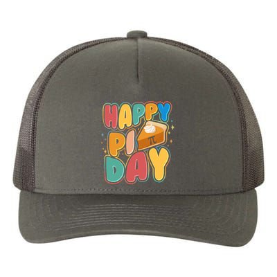 Happy Pi Day 3 14 Pie Slice March 14 Yupoong Adult 5-Panel Trucker Hat