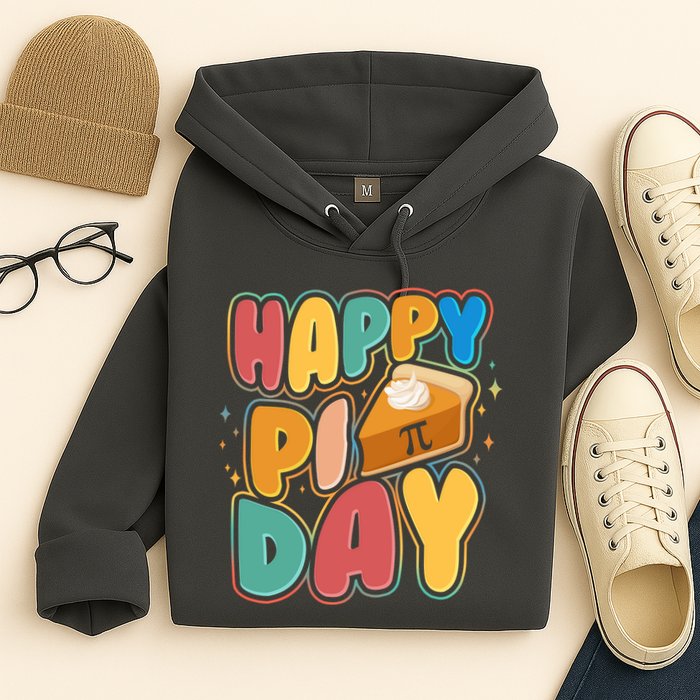 Happy Pi Day 3 14 Pie Slice March 14 Hoodie