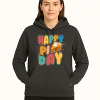 Happy Pi Day 3 14 Pie Slice March 14 Hoodie