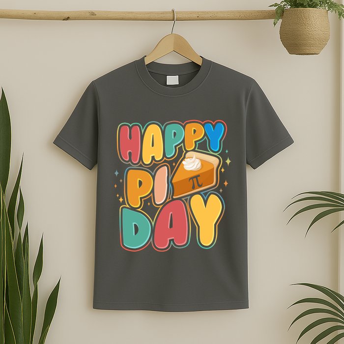 Happy Pi Day 3 14 Pie Slice March 14 T-Shirt