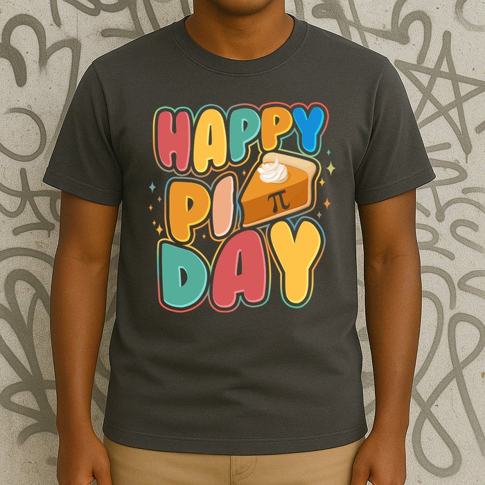 Happy Pi Day 3 14 Pie Slice March 14 T-Shirt