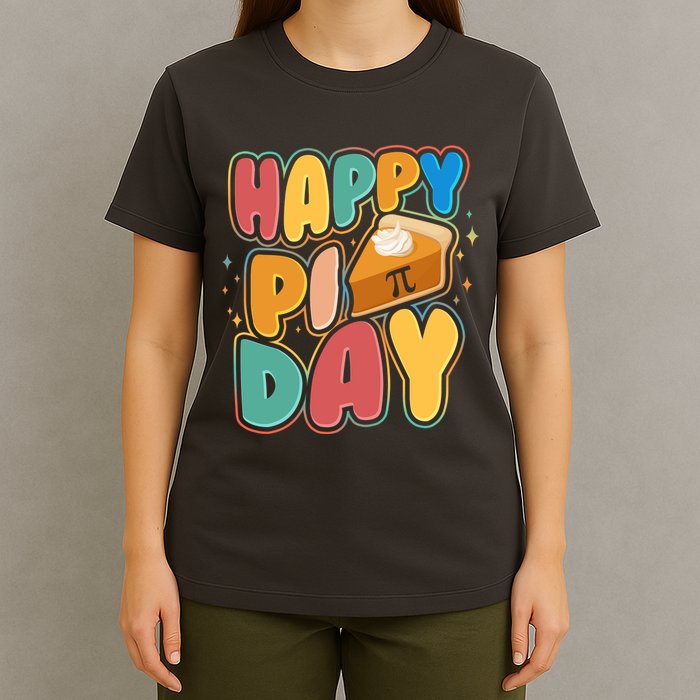 Happy Pi Day 3 14 Pie Slice March 14 T-Shirt