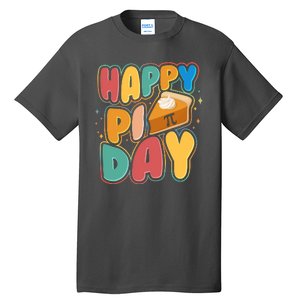 Happy Pi Day 3 14 Pie Slice March 14 Tall T-Shirt