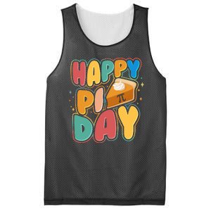 Happy Pi Day 3 14 Pie Slice March 14 Mesh Reversible Basketball Jersey Tank