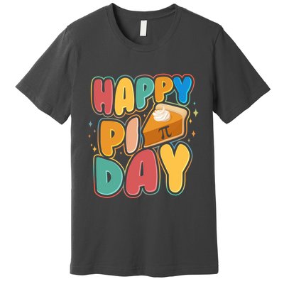 Happy Pi Day 3 14 Pie Slice March 14 Premium T-Shirt