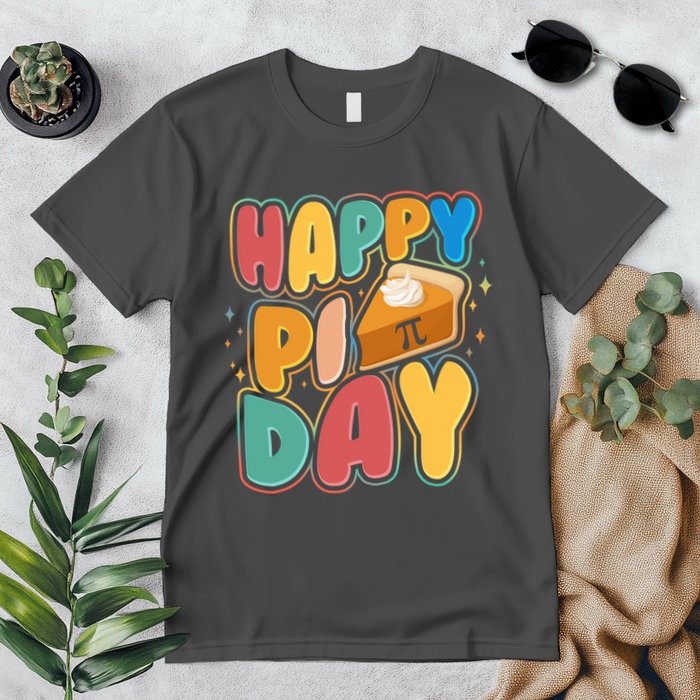 Happy Pi Day 3 14 Pie Slice March 14 Premium T-Shirt