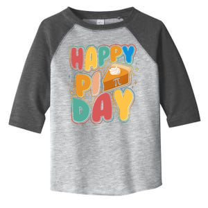 Happy Pi Day 3 14 Pie Slice March 14 Toddler Fine Jersey T-Shirt