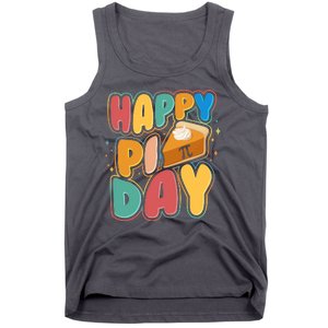 Happy Pi Day 3 14 Pie Slice March 14 Tank Top