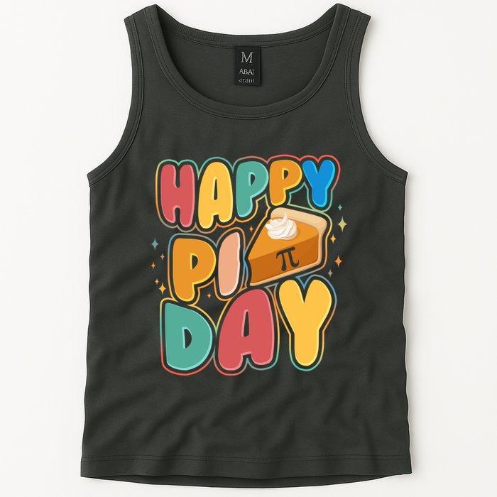 Happy Pi Day 3 14 Pie Slice March 14 Tank Top