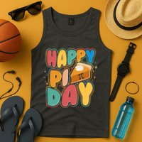 Happy Pi Day 3 14 Pie Slice March 14 Tank Top