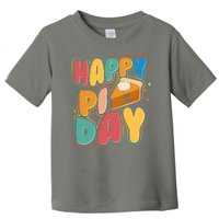 Happy Pi Day 3 14 Pie Slice March 14 Toddler T-Shirt