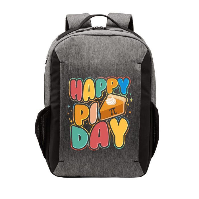 Happy Pi Day 3 14 Pie Slice March 14 Vector Backpack