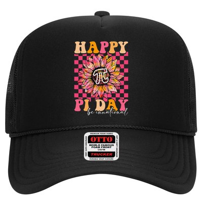Happy Pi Day Pie Be Irrational Math Teacher Pi Day Lover Trucker Hat