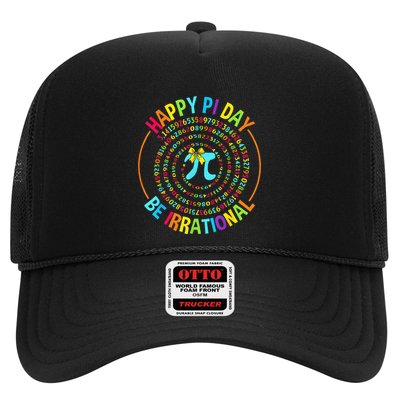 Happy Pi Day Funny Math Coach Teacher Pi Day Coquette Bow Trucker Hat