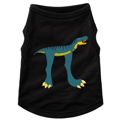 Happy Pi Day Dino Dinosaur T Rex Math Lover Boy Girl Doggie Tank