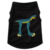 Happy Pi Day Dino Dinosaur T Rex Math Lover Boy Girl Doggie Tank