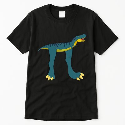 Happy Pi Day Dino Dinosaur T Rex Math Lover Boy Girl Tall T-Shirt