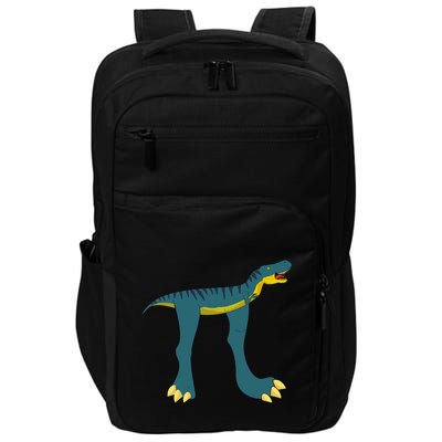 Happy Pi Day Dino Dinosaur T Rex Math Lover Boy Girl Impact Tech Backpack