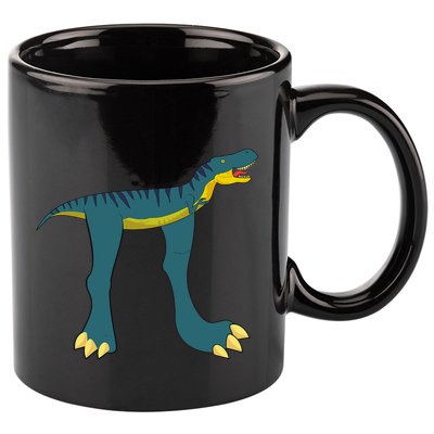 Happy Pi Day Dino Dinosaur T Rex Math Lover Boy Girl 11oz C Handle Ceramic Mug