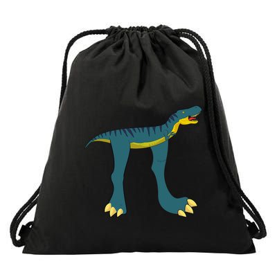 Happy Pi Day Dino Dinosaur T Rex Math Lover Boy Girl Drawstring Bag