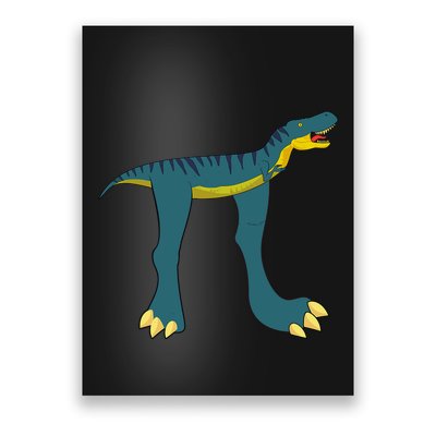 Happy Pi Day Dino Dinosaur T Rex Math Lover Boy Girl Poster