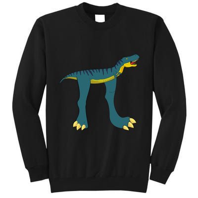 Happy Pi Day Dino Dinosaur T Rex Math Lover Boy Girl Tall Sweatshirt