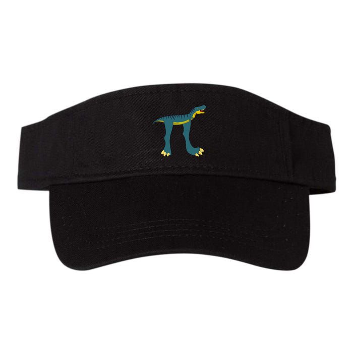 Happy Pi Day Dino Dinosaur T Rex Math Lover Boy Girl Visor