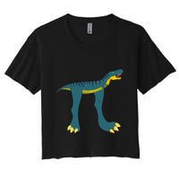 Happy Pi Day Dino Dinosaur T Rex Math Lover Boy Girl Crop Top