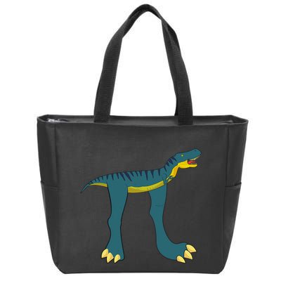 Happy Pi Day Dino Dinosaur T Rex Math Lover Boy Girl Zip Tote Bag