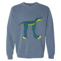 Happy Pi Day Dino Dinosaur T Rex Math Lover Boy Girl Garment-Dyed Sweatshirt