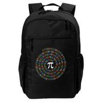 Happy Pi Day Funny Pi Day Spiral Pi Math 3.14 Daily Commute Backpack