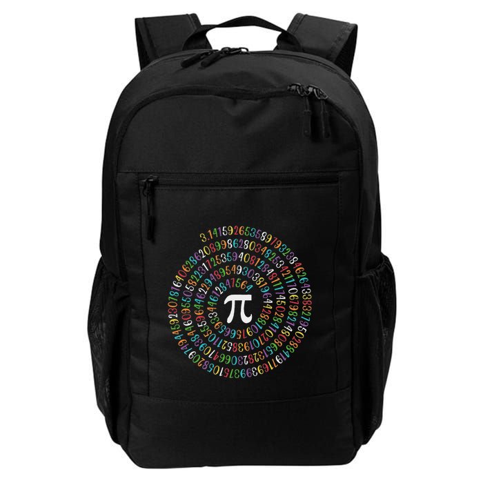 Happy Pi Day Funny Pi Day Spiral Pi Math 3.14 Daily Commute Backpack