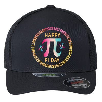 Happy Pi Day Mathematischer Mathematiklehrer Pi 3.14 Flexfit Unipanel Trucker Cap