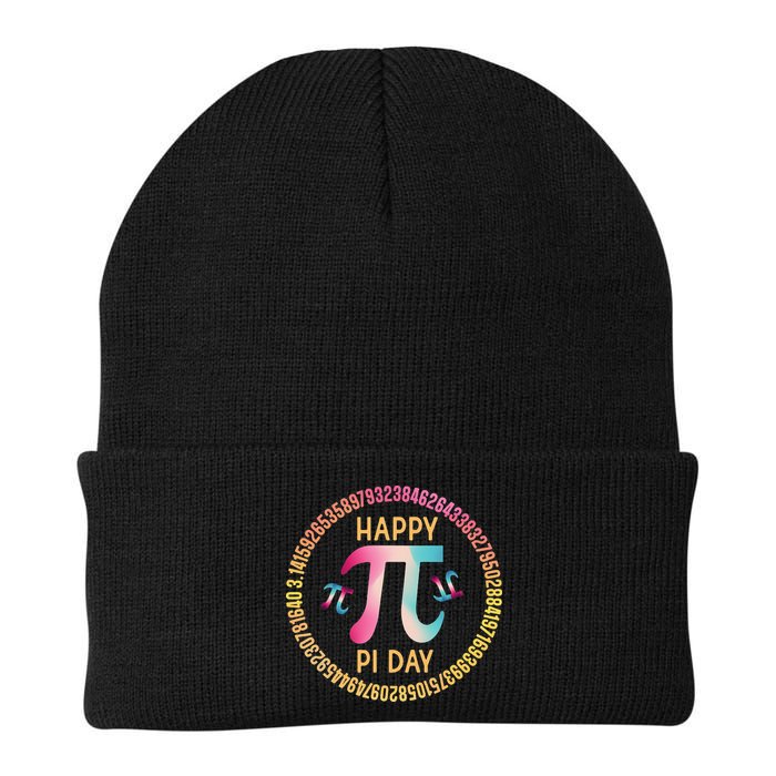 Happy Pi Day Mathematischer Mathematiklehrer Pi 3.14 Knit Cap Winter Beanie