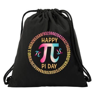 Happy Pi Day Mathematischer Mathematiklehrer Pi 3.14 Drawstring Bag