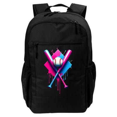 Home Plate Drip Ice Cream Softball Baseball Backpack