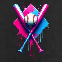 Home Plate Drip Ice Cream Softball Baseball Adult Drive Performance Visor
