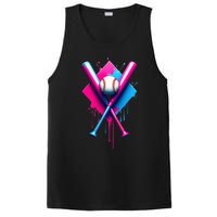 Home Plate Drip Ice Cream Softball Baseball PosiCharge Competitor Tank